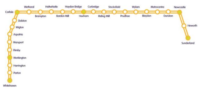 northern rail route